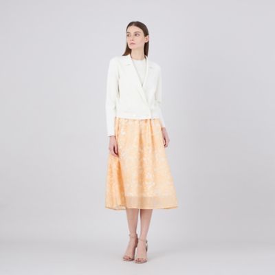 【Ｌａ　ｍａｇｌｉａ】　ジャカードコンビニットドレス（Ｍ５Ｊ１５５１６＿＿）