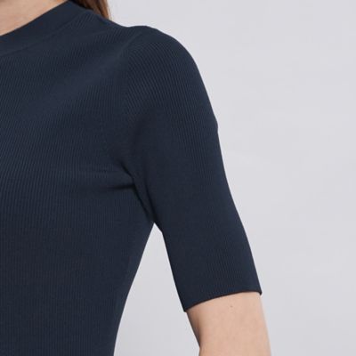 【Ｌａ　ｍａｇｌｉａ】　ジャカードコンビニットドレス（Ｍ５Ｊ１５５１６＿＿）