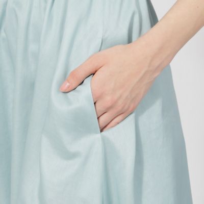 【ＥＰＯＣＡ　ＤＩ　ＢＡＳＥ】　レースコンビライトコットン　フレアドレス　《ＷＥＢ＆一部店舗限定》（Ｍ５Ｊ１７３５４＿＿）