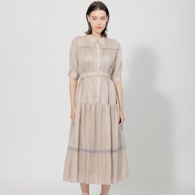 ＜EPOCA (Women)＞ライトコットン　シャツドレス（Ｍ５Ｊ１９３６２＿＿）