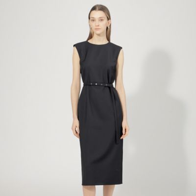 ＜EPOCA (Women)＞【ＥＰＯＣＡ　ＤＩ　ＢＡＳＥ】ウールモヘヤ　ストレートラインドレス《ＷＥＢ＆一部店舗限定》（Ｍ５Ｊ２２３１９＿＿）