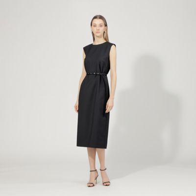 【ＥＰＯＣＡ　ＤＩ　ＢＡＳＥ】ウールモヘヤ　ストレートラインドレス《ＷＥＢ＆一部店舗限定》（Ｍ５Ｊ２２３１９＿＿）