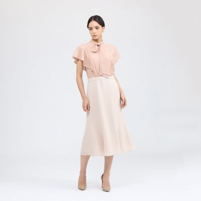 シフォンコンビ　デザインドレス（Ｍ５Ｊ２５６１３＿＿）