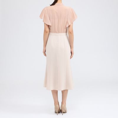 シフォンコンビ　デザインドレス（Ｍ５Ｊ２５６１３＿＿）