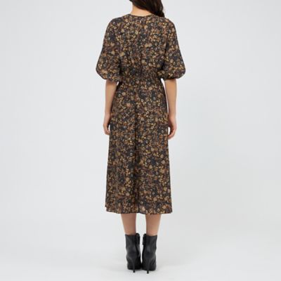 極美品 エポカ 上品♡ 花柄 アシンメトリー フリル フレアワンピース 日本製 楽天市場】Allegra K 柄 ワンピース オフショルダー フリル