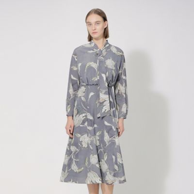 ＜EPOCA (Women)＞ドローイングフラワープリントドレス（Ｍ５Ｊ２９２７４＿＿）