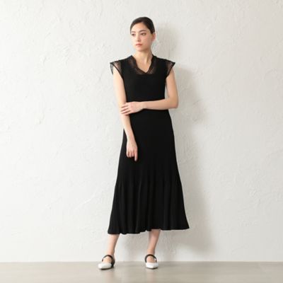 ミーノレース ロングドレス（Ｍ５Ｊ３０１８２＿＿）
