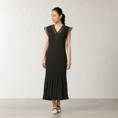 ミーノレース ロングドレス（Ｍ５Ｊ３０１８２＿＿）