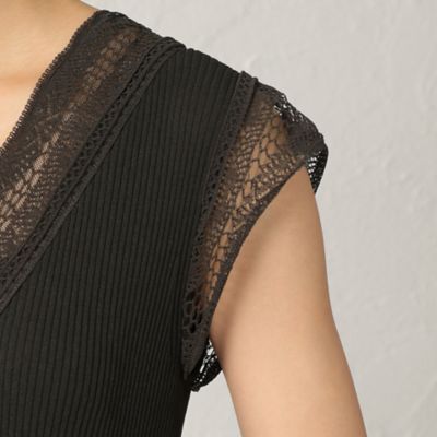 ミーノレース ロングドレス（Ｍ５Ｊ３０１８２＿＿）