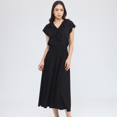 ＜EPOCA (Women)＞ドレープジャージー　フレアドレス（Ｍ５Ｊ３７６０６＿＿）
