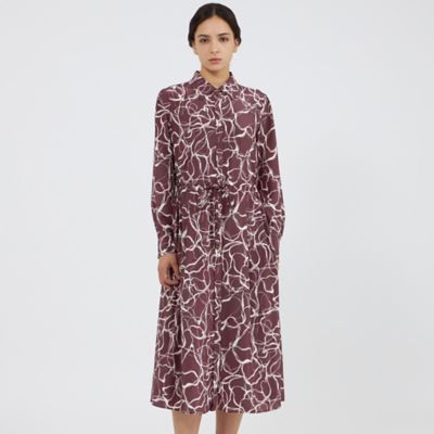 ☆53 【ご依頼品】マーガレット様 マーブルプリント シャツドレス（M5J42641＿＿