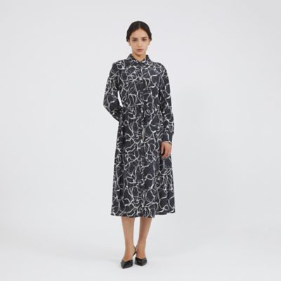 マーブルプリント シャツドレス（M5J42641＿＿