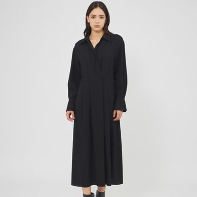 ＜EPOCA (Women)＞ウールビエラ　カシュクールシャツドレス（Ｍ５Ｊ５１６１４＿＿）