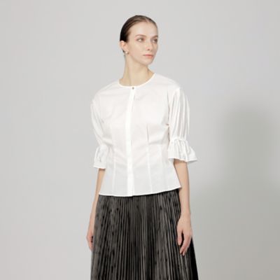 ＜EPOCA (Women)＞ソフトタイプライター　フレアスリーブブラウス（Ｍ５Ｍ０４３８２＿＿）