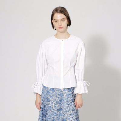 ＜EPOCA (Women)＞【Ｐｒｅｃｉｏｕｓ　２０２４年５月号掲載】ソフトタイプライター　フレアスリーブブラウス（Ｍ５Ｍ０５３２６＿＿）