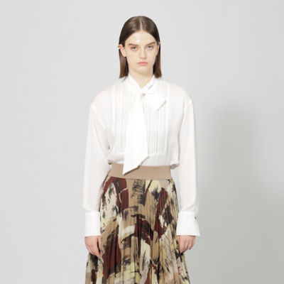 ＜EPOCA (Women)＞トリアセコットン　ピンタックブラウス（Ｍ５Ｍ０６４０７＿＿）