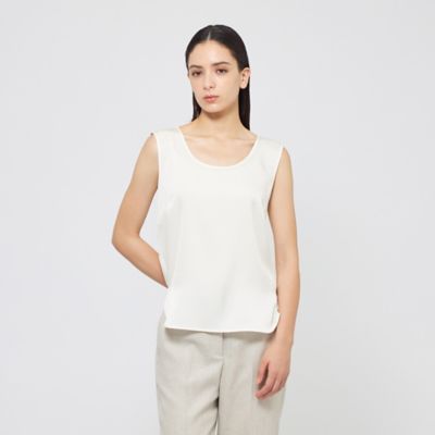 ＜EPOCA (Women)＞バックサテンジョーゼット　タンクトップブラウス（Ｍ５Ｍ０６５０４＿＿）