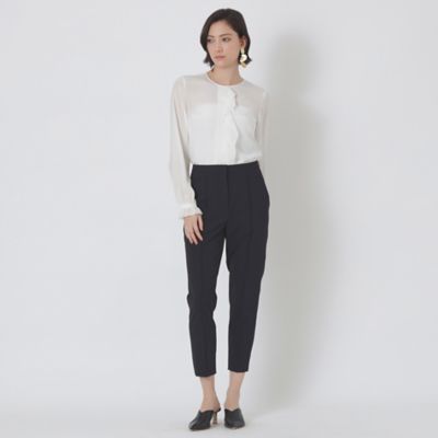 シルクラッフルデザイン　ブラウス（Ｍ５Ｍ０８１３１＿＿）