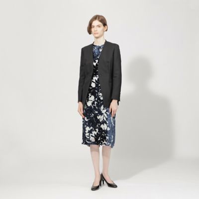 【ＥＰＯＣＡ　ＤＩ　ＢＡＳＥ】　フラワーオパールプリント　パフスリーブブラウス　《ＷＥＢ＆一部店舗限定》（Ｍ５Ｍ０８４２１＿＿）