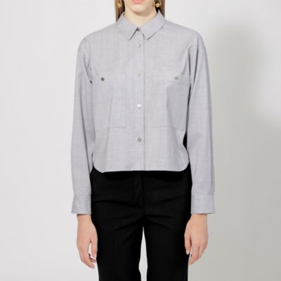 【ＬＡ　ＭＡＧＬＩＡ　ＩＮ　ＣＡＳＡ】ショートシャツブルゾン《ＷＥＢ＆一部店舗限定》（Ｍ５Ｍ１０２６６＿＿）