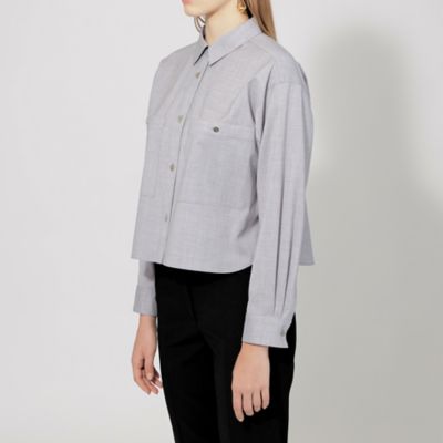 【ＬＡ　ＭＡＧＬＩＡ　ＩＮ　ＣＡＳＡ】ショートシャツブルゾン《ＷＥＢ＆一部店舗限定》（Ｍ５Ｍ１０２６６＿＿）