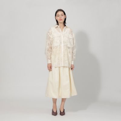 フィオーレオパール　シアーシャツ（Ｍ５Ｍ１０３４２＿＿）