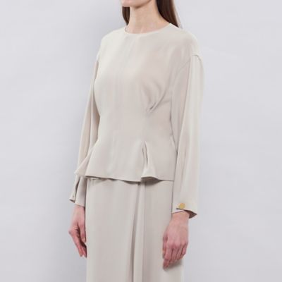 お値引き！エポカsize40トリアセクロスデザインブラウス お値引き！エポカsize40トリアセクロスデザインブラウス - メルカリ