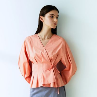 00s 45rpm カシュクールブラウス 2 白 楽天市場】カシュクール シャツ 白の通販