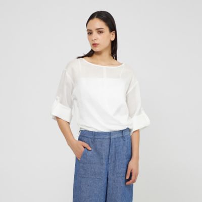 ＜EPOCA (Women)＞麻ツイル　マルチＷＡＹブラウス（Ｍ５Ｍ２４５５５＿＿）