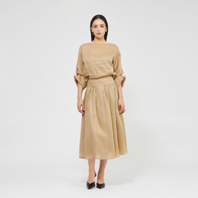 麻ツイル　マルチＷＡＹブラウス（Ｍ５Ｍ２４５５５＿＿）