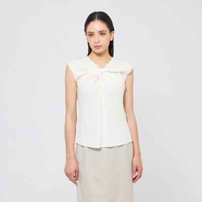 ＜EPOCA (Women)＞ソフトジョーゼット　ツイストブラウス（Ｍ５Ｍ２７５６５＿＿）