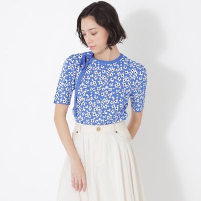 ＜EPOCA (Women)＞フィオーレジャカード　ニットプルオーバー（Ｍ５Ｎ０３１０６＿＿）