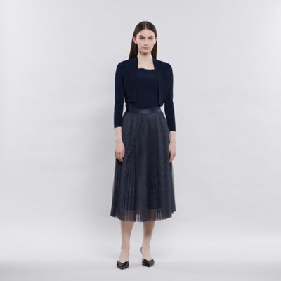 キュプラベーシック ニットボレロ（M5N03513＿＿