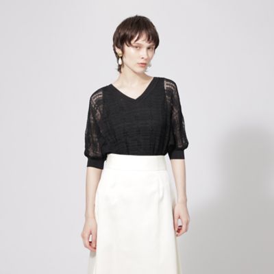 新品・未使用☆GALERIE VIE シアーニット Aletta vita プルオーバー ニット シアー シアーニット ボート