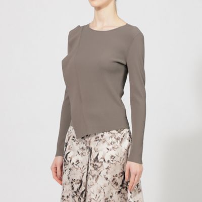 レーヨンストレッチ　ラッフルデザインニット（Ｍ５Ｎ０８３０３＿＿）