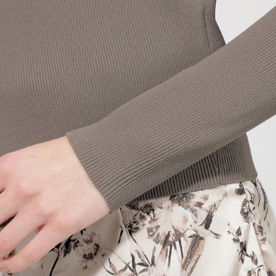 レーヨンストレッチ　ラッフルデザインニット（Ｍ５Ｎ０８３０３＿＿）