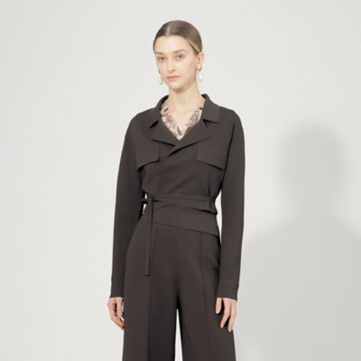 【Ｌａ　ｍａｇｌｉａ】　ショートニットジャケット（Ｍ５Ｎ１０３１３＿＿）