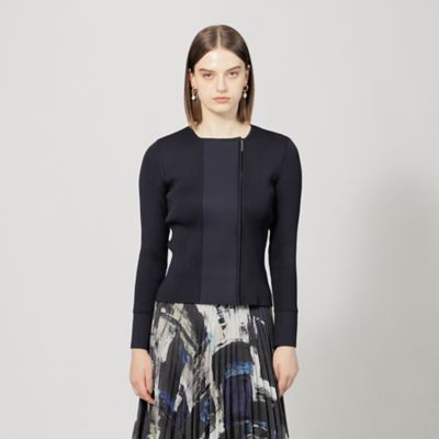 EPOCA　 ショートニットジャケット 楽天市場】【SALE／30%OFF】ペーパーヤーンニット ショート