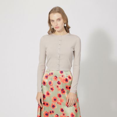 ＜EPOCA (Women)＞キュプラベーシック　ニットカーディガン（Ｍ５Ｎ１４２１５＿＿）