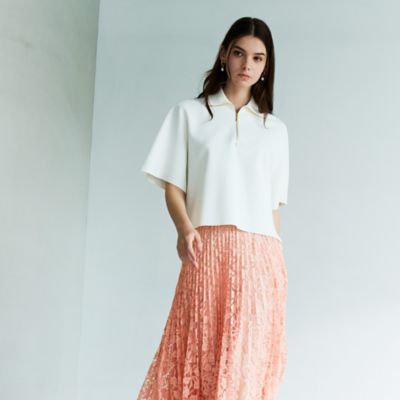 EPOCA (Women)/エポカ 【Ｌａ　ｍａｇｌｉａ】　ハーフジップニットプルオーバー（Ｍ５Ｎ１６５１６＿＿）