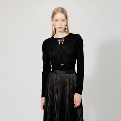 【Ｌａ　ｍａｇｌｉａ】リボンディティールプルオーバー（Ｍ５Ｎ１７２２６＿＿）