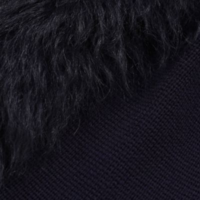 【Ｌａ　ｍａｇｌｉａ】ムートンコンビニットジレ（Ｍ５Ｎ２０２２７＿＿）