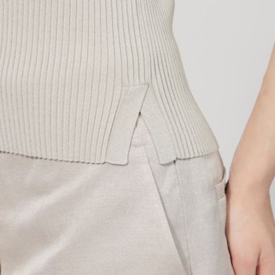 【ＥＰＯＣＡ　ＤＩ　ＢＡＳＥ】　レーヨンストレッチ　スクエアネックリブニット　《ＷＥＢ＆一部店舗限定》（Ｍ５Ｎ２１３５２＿＿）