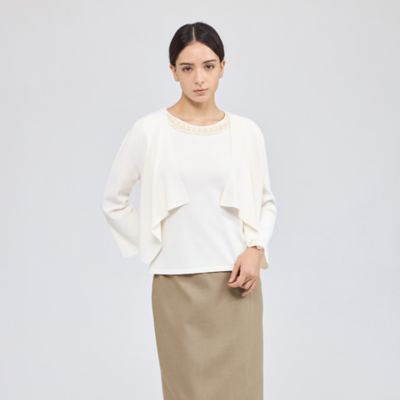 ＜EPOCA (Women)＞ドライストレッチ　ニットカーディガン（Ｍ５Ｎ２２６１１＿＿）