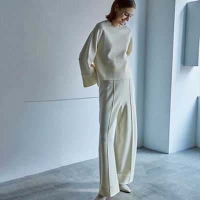 【Ｌａ　ｍａｇｌｉａ】　ボックスシルエット　ニットプルオーバー（Ｍ５Ｎ２５４５１＿＿）