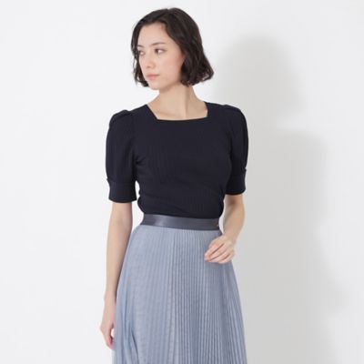 【Ｌａ　ｍａｇｌｉａ】ボリュームスリーブ　ニットプルオーバー（Ｍ５Ｎ２６１０２＿＿）