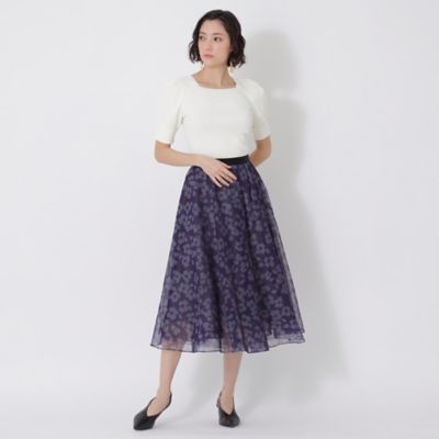 【Ｌａ　ｍａｇｌｉａ】ボリュームスリーブ　ニットプルオーバー（Ｍ５Ｎ２６１０２＿＿）