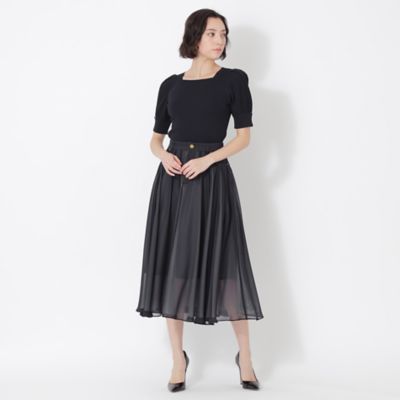 【Ｌａ　ｍａｇｌｉａ】ボリュームスリーブ　ニットプルオーバー（Ｍ５Ｎ２６１０２＿＿）