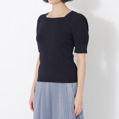 【Ｌａ　ｍａｇｌｉａ】ボリュームスリーブ　ニットプルオーバー（Ｍ５Ｎ２６１０２＿＿）