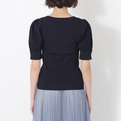 【Ｌａ　ｍａｇｌｉａ】ボリュームスリーブ　ニットプルオーバー（Ｍ５Ｎ２６１０２＿＿）